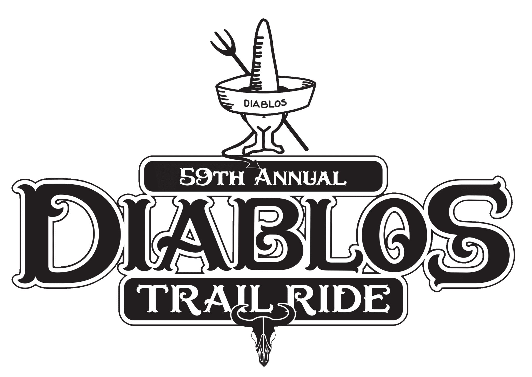 59th Annual Diablos Trail Ride logo